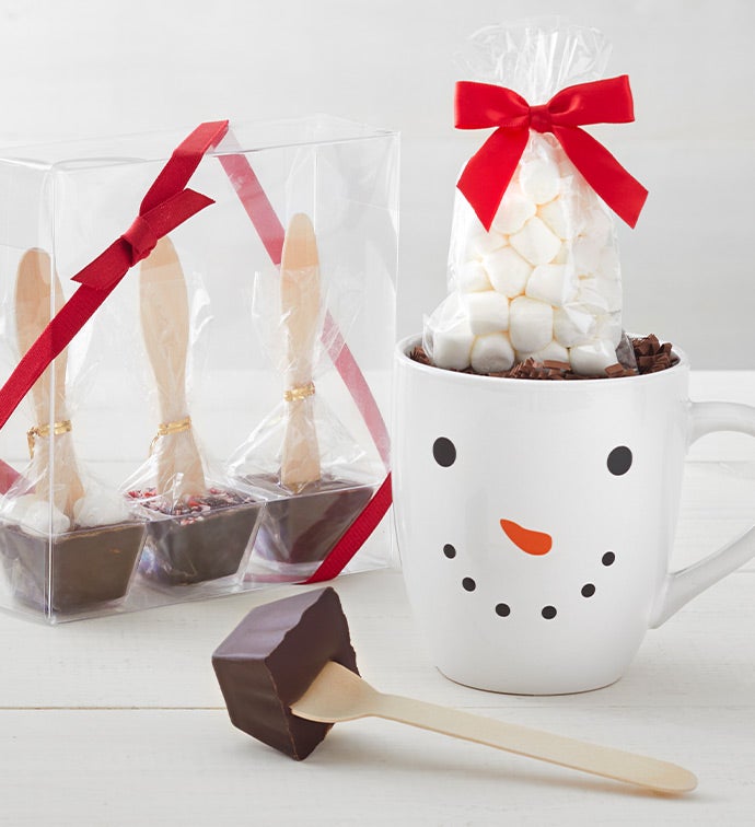 Belgian Chocolate Spoon and Mug Gift